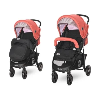 Lorelli kolica za bebe Martina black/ginger orange + footcover (2021) Lorelli kolica za bebe Martina black/ginger orange + footcover (2021)